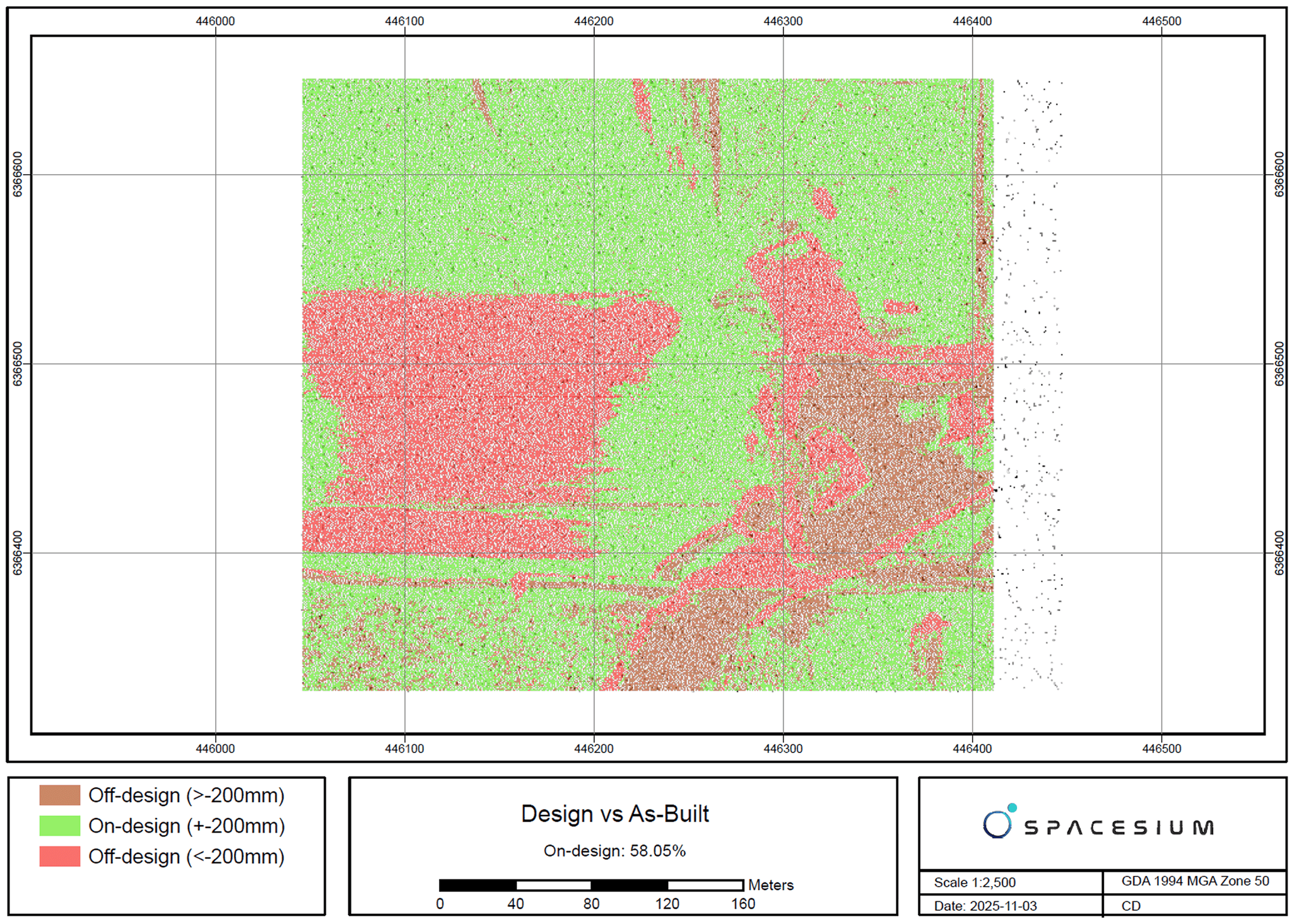 Earthworks progress monitoring